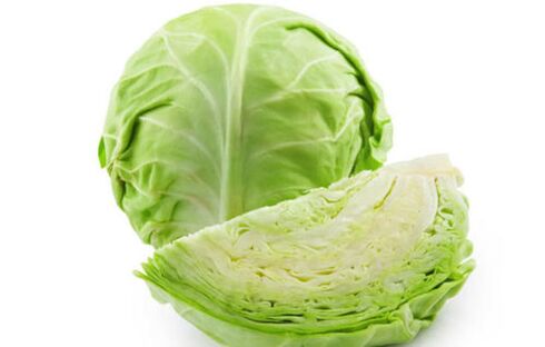 cabbage for the treatment of varicose veins